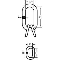 Maillon maître Cam-Alloy Mukwa Safety Services