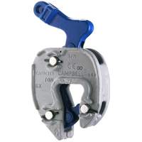 GX Plate Clamp with Chain Connector, 1000 lbs. (0.5 tons), 1/16" - 5/16" Jaw Opening Mukwa Safety Services