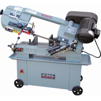 Metal Cutting Band Saws, Horizontal/Vertical, Round 7" and  7" x 12" Rectangular Cutting Capacity Mukwa Safety Services
