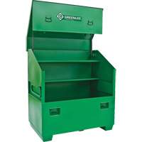 Coffre de chantier, 36" la x 30" p x 48" h, Vert Mukwa Safety Services