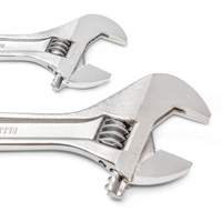 Wrench Set, Adjustable, 2 Pieces, Imperial and Metric Mukwa Safety Services