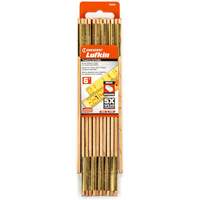 Red End&reg; Oversized Brick Mason Rule, 6' L, Wood, 1/16" Graduations Mukwa Safety Services