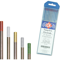 &eacute;lectrodes de tungst&egrave;ne, 0,020" dia. x 7" lo Mukwa Safety Services