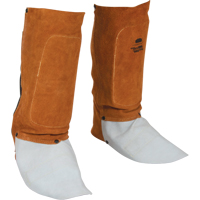 Gu&ecirc;tres en cuir, 14" lo, Lava Brown Mukwa Safety Services