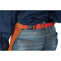 Tablier en cuir, Taille, 24" lo, Lava Brown Mukwa Safety Services