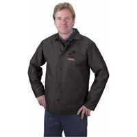 Veste ignifug&eacute;e, Coton, 4T-Grand, Noir Mukwa Safety Services