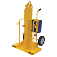 Chariot pour chalumeau et bouteille de soudage, Roues Pneumatique, Base de 24" la x 19-1/2" lo, 500 lb Mukwa Safety Services