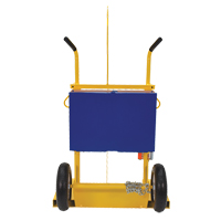 Chariot pour chalumeau et bouteille de soudage, Roues Pneumatique, Base de 24" la x 19-1/2" lo, 500 lb Mukwa Safety Services