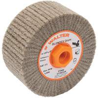 ALLSTEEL Blendex Surface Conditioning Drum, 4-1/4" Dia. x 2" W, 5/8"-11 Arbor, Fine Grit Mukwa Safety Services