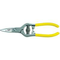 Rapid Cutting Snip, 6-3/5", Nickel-Chrome Plated Mukwa Safety Services