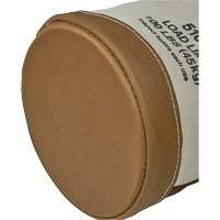 Leather-Bottom Bucket, 17" H, Canvas, White Mukwa Safety Services