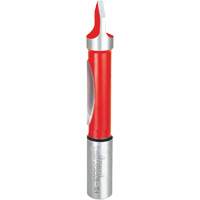 Fraise - foret guide pour panneau, 1/2" dia, 1-1/4" ha, 3-3/4" lo, 1/2" Manche Mukwa Safety Services