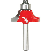 Router Bit - Beading Bit, 1-1/8" Dia., 1/4" Shank Mukwa Safety Services
