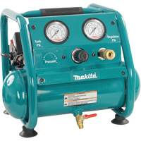 Compact Air Compressor, Electric, 1 Gal. (1.2 US Gal), 125 PSI, 120/1 V Mukwa Safety Services