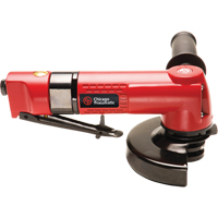 Angle Wheel Grinder, 4-1/2" Wheel, 1/4" NPT Inlet, 12000 RPM Mukwa Safety Services