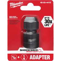 Adaptateur de douille carr&eacute;e &agrave; hexagonale pour tournevis &agrave; percussion Shockwave, Chocs, Prise 1/4", Douille 1/2", 1,875" lo Mukwa Safety Services