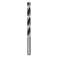 Brad Point Wood Bit, 3/16", 3-1/2" Length, 3/16" Shank Mukwa Safety Services