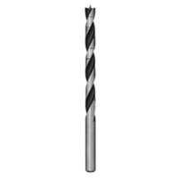 Brad Point Wood Bit, 3/8", 5" Length, 3/8" Shank Mukwa Safety Services