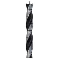 Brad Point Wood Bit, 1/2", 6" Length, 3/8" Shank Mukwa Safety Services