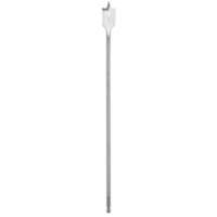 Flat Boring Bit, 3/4" Diameter, 1/4" Hex Shank, 16" Length Mukwa Safety Services