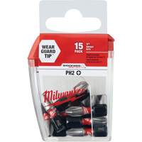 Shockwave Impact Insert Bits, Phillips, #2, 1/4" Drive Mukwa Safety Services
