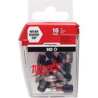 Shockwave Impact Insert Bits, Square, #2, 1/4" Drive Mukwa Safety Services