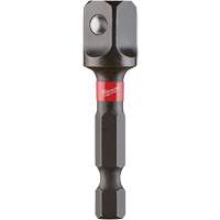 Shockwave Impact Driver Socket Adapters, 1/4" Drive Size, 3/8" Male Size, Ball, 1-7/8" L Mukwa Safety Services