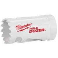 Scie-cloche Hole Dozer avec arbre, 1", Profondeur de la coupe 1-5/8", Bim&eacute;tal Mukwa Safety Services