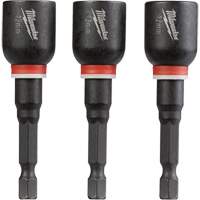 Tourne-&eacute;crou Shockwave Impact Duty, Embout 1/4", Prise 12 mm, 2-9/16" lo, Magn&eacute;tique Mukwa Safety Services