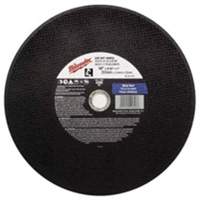 Meule &agrave; tronçonner de premi&egrave;re qualit&eacute;, 12" x 1/8", Arbre de 20 mm, Type 1, Carbure de silicium, 4365 Tr/min Mukwa Safety Services