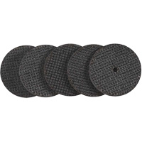 Meules &agrave; tronçonner renforc&eacute;es, 1-1/2" x 0,045", Arbre de Aucune, Type 1, Oxyde d'aluminium, 40000 Tr/min Mukwa Safety Services