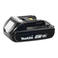 Battery, Lithium-Ion, 18 V, 1.5 A Mukwa Safety Services