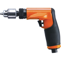 14CF Series Non-Reversible Drill, 38 CFM, 1/4", 80 dBA, 3/8" Chuck, Keyed Mukwa Safety Services