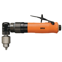 15-14 Series Right Angle Drill, 1/4" Chuck, 1/4" NPT Air Inlet, 1500 No Load RPM Mukwa Safety Services