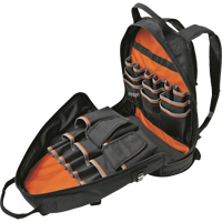 Organiseur de sac &agrave; dos d'&eacute;lectricien Tradesman Pro, 14" lo x 7" la, Noir, Balistique Mukwa Safety Services