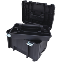 Coffre &agrave; outils profond TSTAK, 17-1/4" x 13" x 11-7/8", Noir Mukwa Safety Services