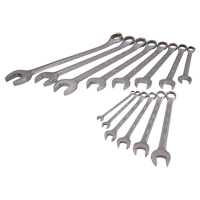 Wrench Set, Combination, 14 Pieces, Metric Mukwa Safety Services