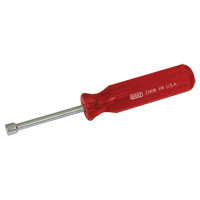 Nut Driver, 1/4" Drive, 6-3/4" L, Non Magnetic Mukwa Safety Services