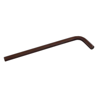 Long Hex Key, Hex End, 3/8" x 7.25" L, L Shape Mukwa Safety Services