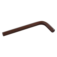 Short Hex Key, Hex End, 1/16" x 1.5" L, L Shape Mukwa Safety Services