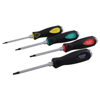 Square Recess Screwdriver Set, 4 Pcs. Mukwa Safety Services