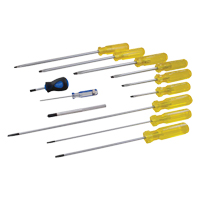 Slotted Screwdriver Set, 9 Pcs. Mukwa Safety Services