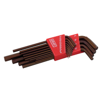Long Arm Hex Key Set, 13 Pcs., Imperial Mukwa Safety Services