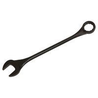 Combination Wrench, 12 Point, 2-13/16", Black Oxide Finish Mukwa Safety Services