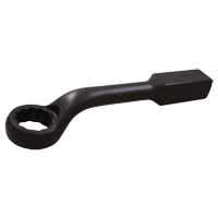 Cl&eacute; polygonale &agrave; choc, 12 pans, 27 mm, d&eacute;cal&eacute;es de 45°, Fini Oxyde noir Mukwa Safety Services