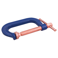 C-Clamp, 4" (102 mm) Capacity, 3" (76 mm) Throat Depth Mukwa Safety Services