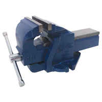 Ductile Iron Mechanics Bench Vise, 4-1/2" Jaw Width, 2-3/5" Throat Depth Mukwa Safety Services