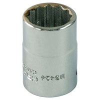 Douille, 24 mm, Prise 3/4", 12 pans Mukwa Safety Services