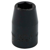 Douille, Chocs, 10 mm, Prise 3/8", 6 pans Mukwa Safety Services