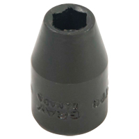 Douille, Chocs, 5/16", Prise 3/8", 6 pans Mukwa Safety Services